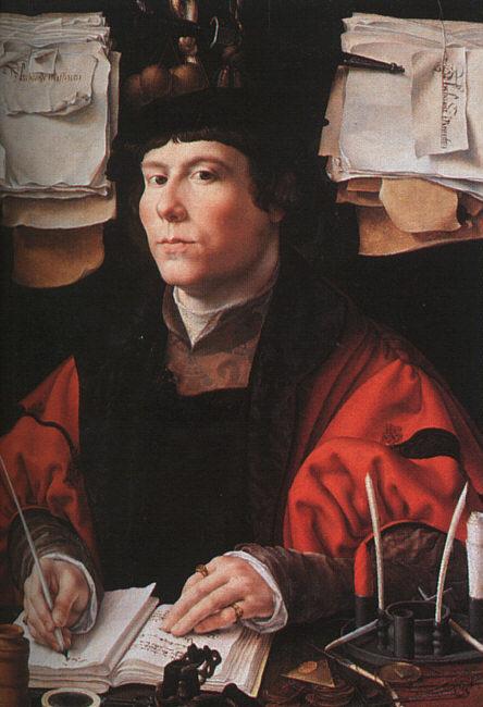 Jan Gossaert Mabuse Portrait of a Merchant oil painting image